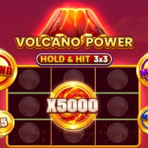Volcano Power - Hold & Hit 3x3 Spinomenal